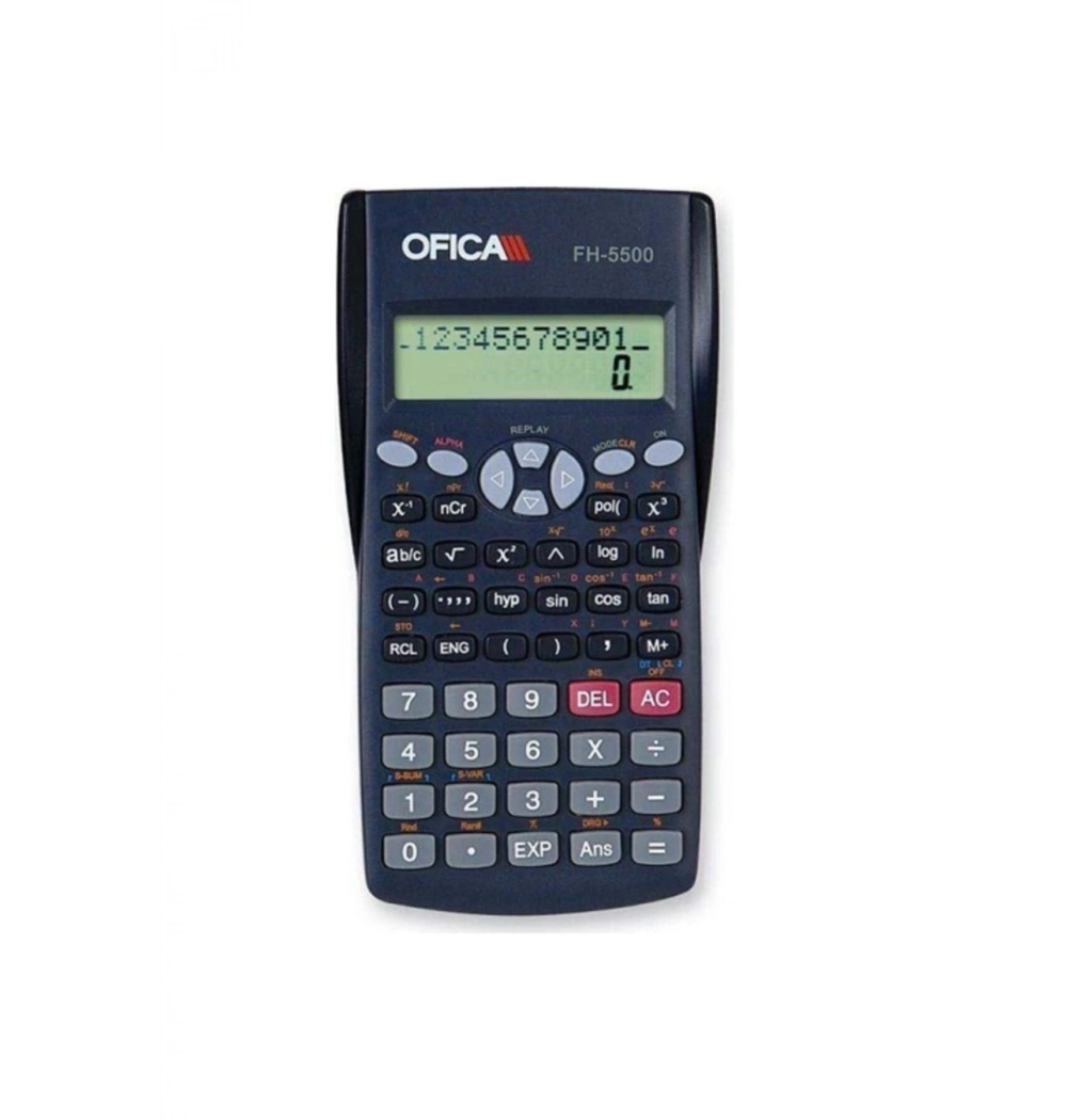 Ofıca Hesap Makinesi Fonksiyonlu 12 Hane Kod:Fh-5500