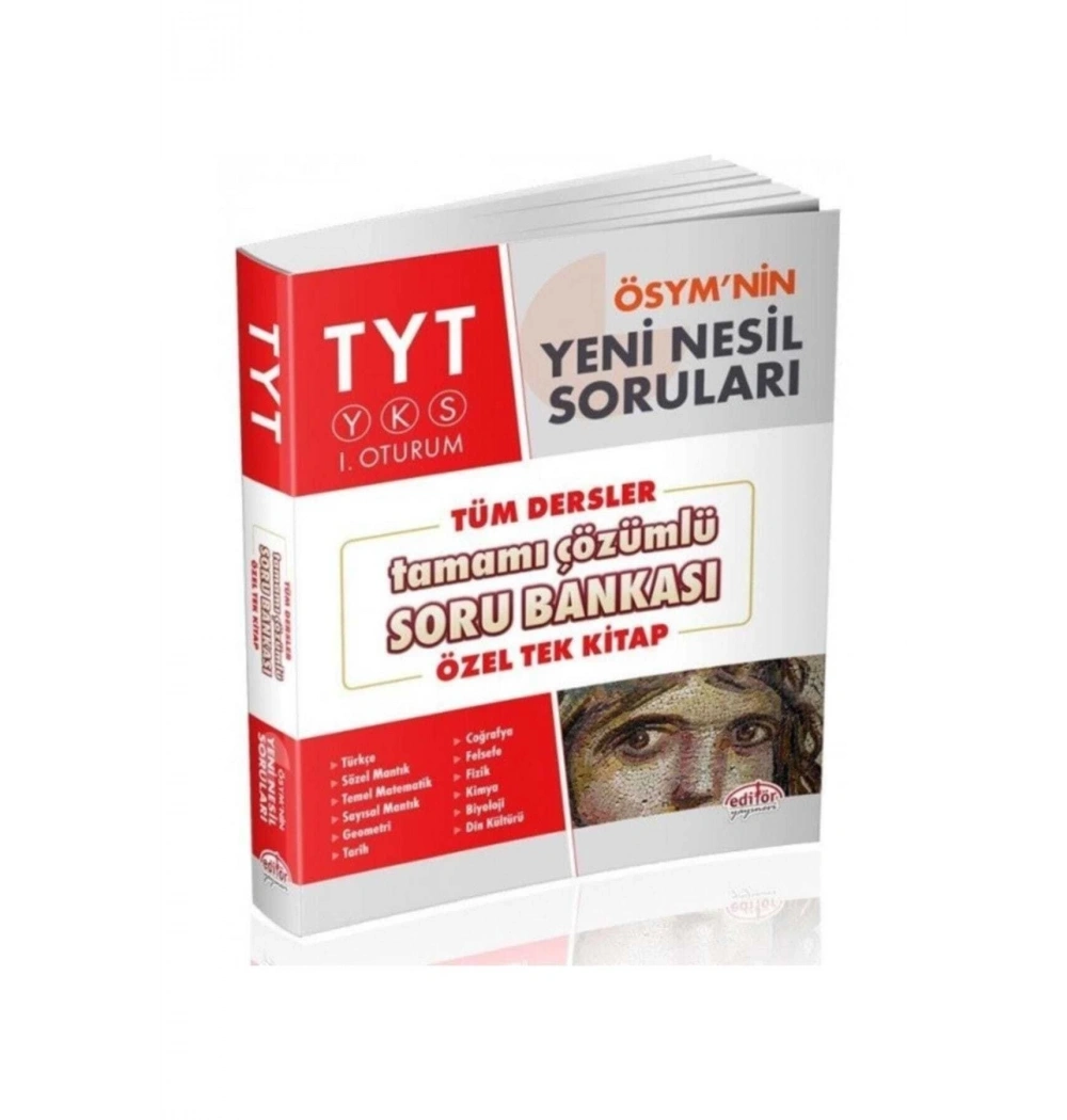Tyt Tüm Dersler Çözümlü Soru Bankası   Editör