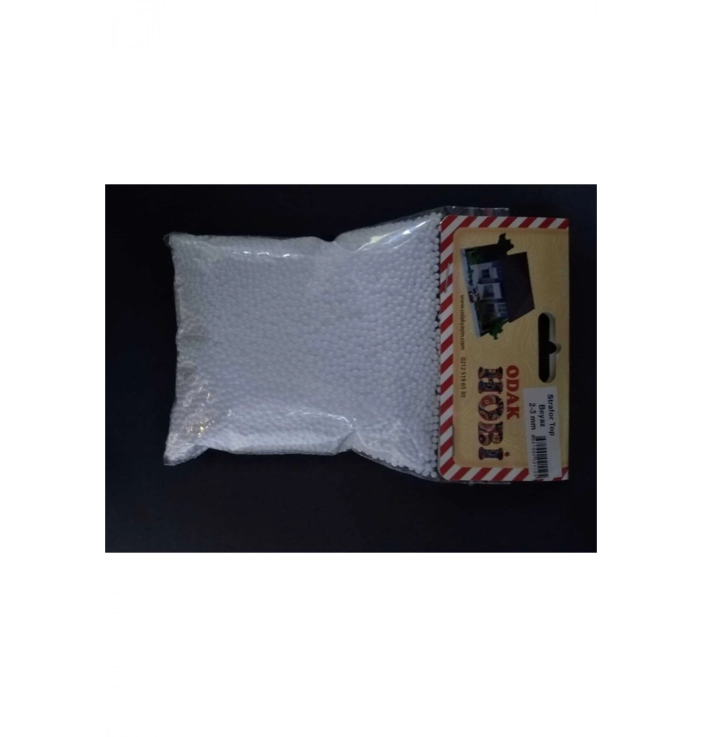 Odak Strafor Top Beyaz 2-3 Mm