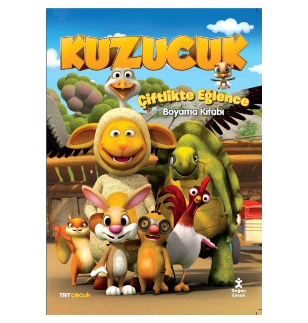 Kuzucuk Çiftlikte Boyama Kitabı  Doğan Çocuk