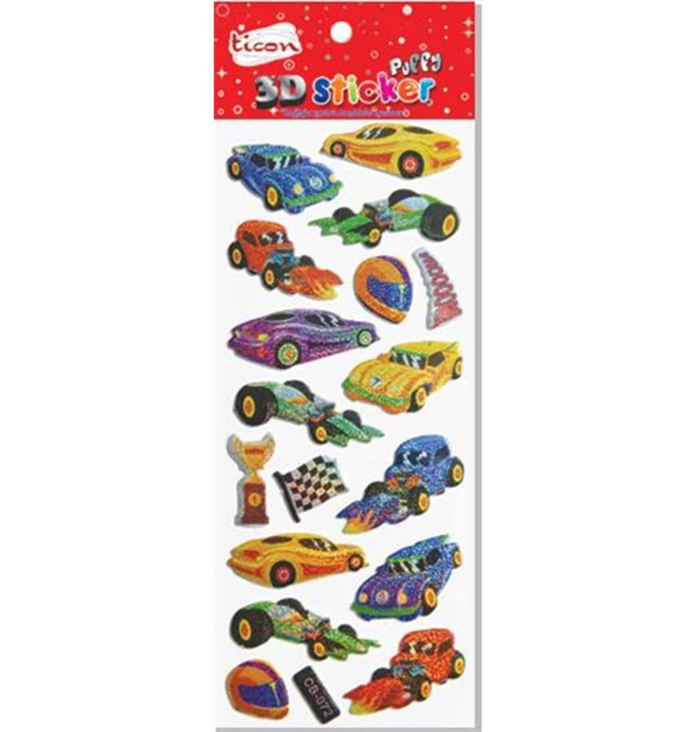 Ticon 3D-19 Puffy Sticker Kod:177570