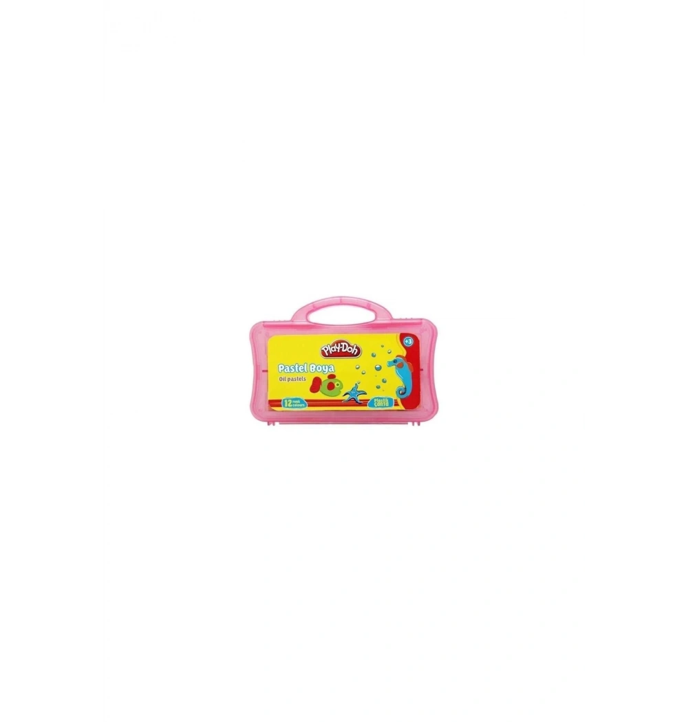 Play-Doh Pastel Boya Plastik Çantalı 12 Renk - Pa009