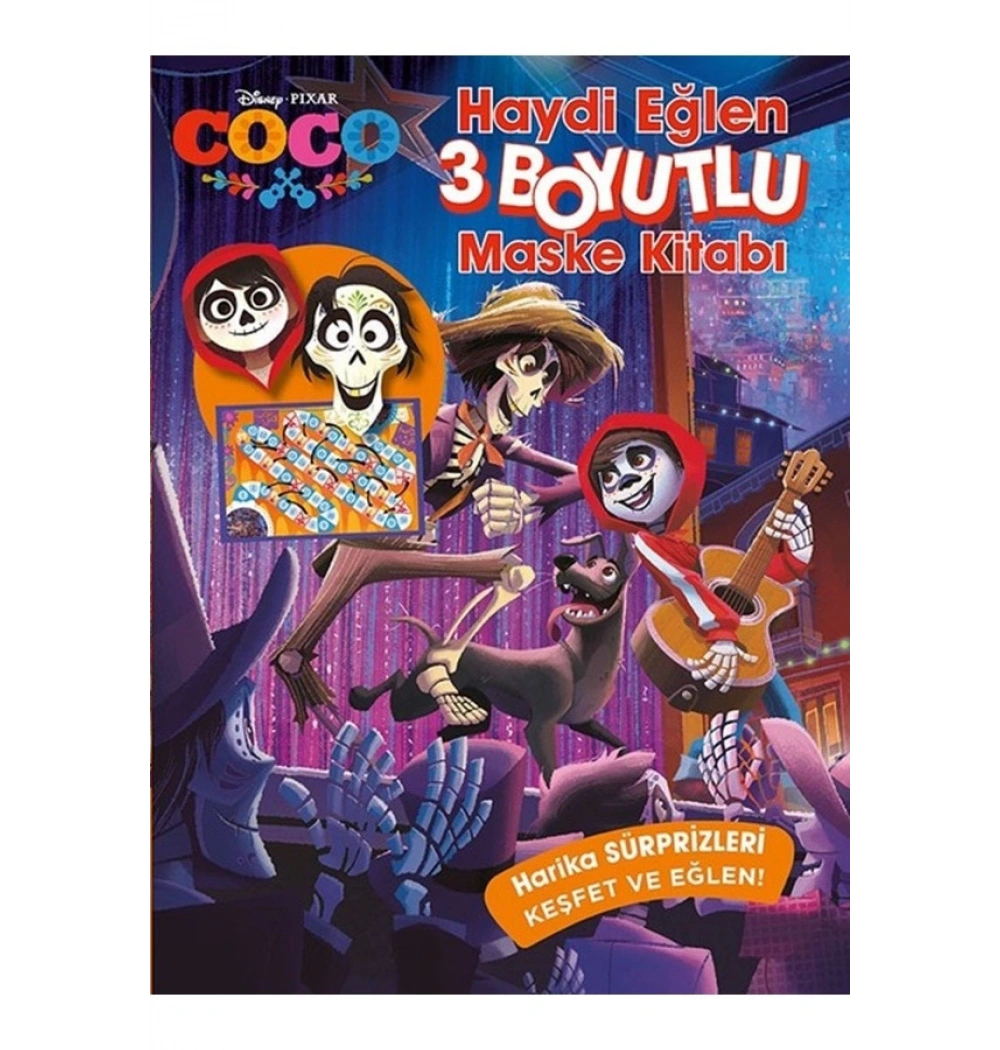 Dısney Cocco Haydi Eğlen 3 Boyutlu Maske