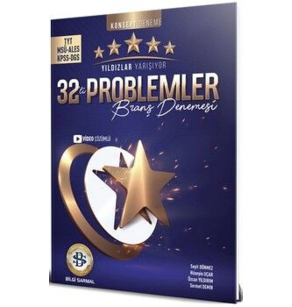 Tyt Ayt Yıldızlar Yarışıyor 32 Li Problemler Branş Denemeleri  Bilgi Sarmal