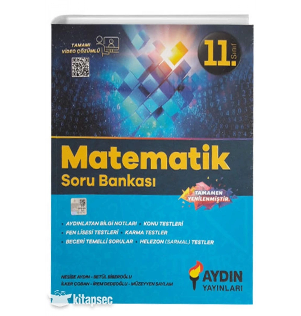 Aydın 11.Sınıf Matematik Konu Özetli Soru Bankası