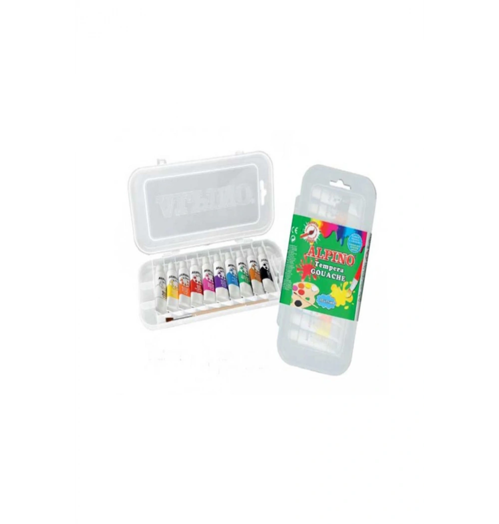 Alpino Aq-04 10X7.5 Ml Guaj Boya Fırçalı