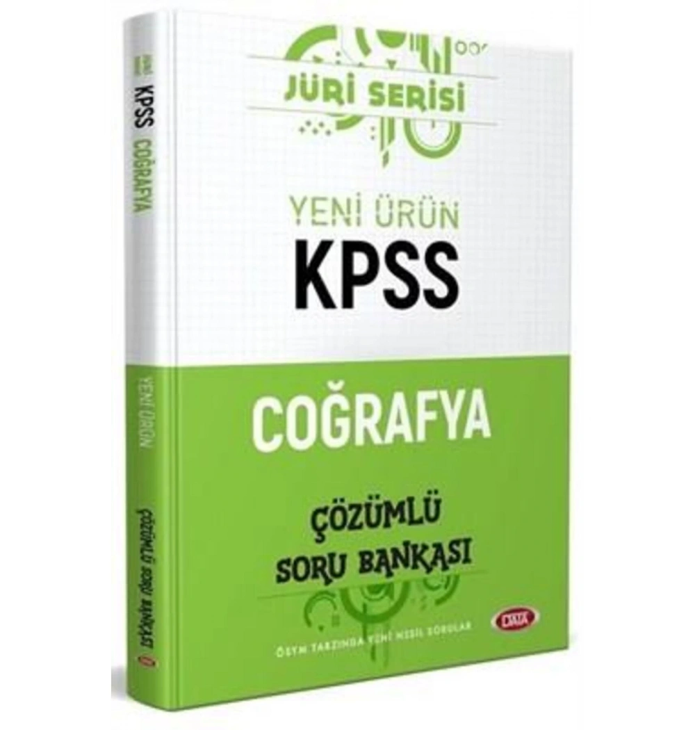 Data Kpss Coğrafya Çözümlü Soru Bankası 2020