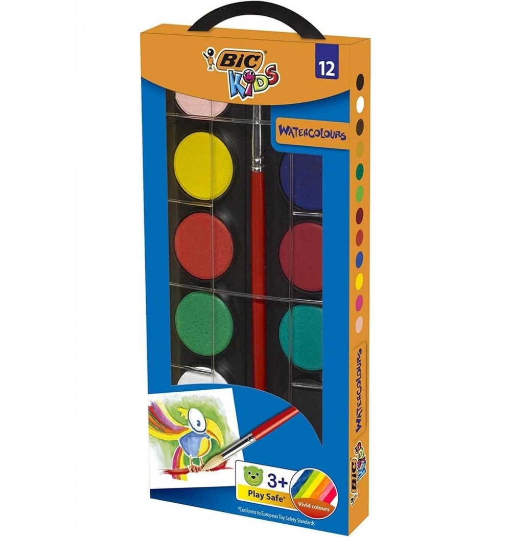Bic Kids Sulu Boya 12 Li - 947708