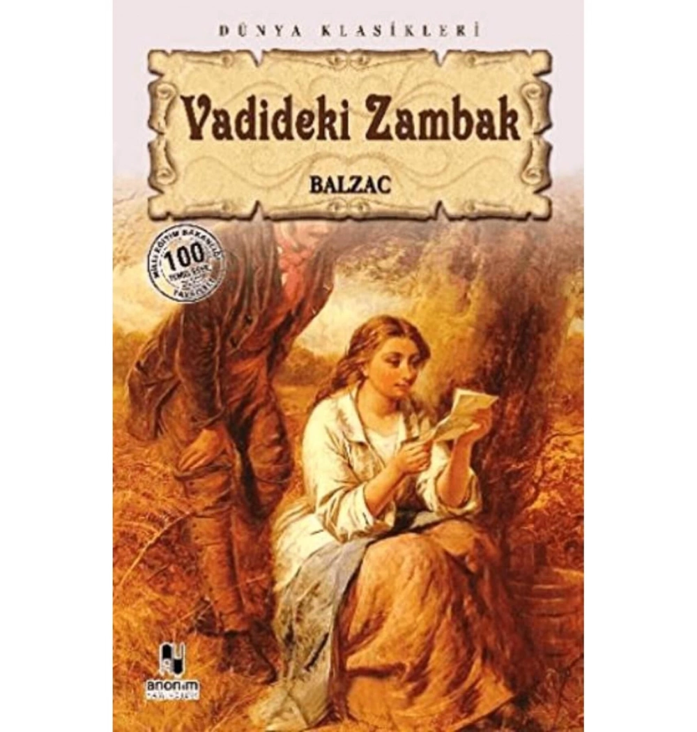 Vadi̇Deki̇ Zambak. Balzac- Anoni̇M