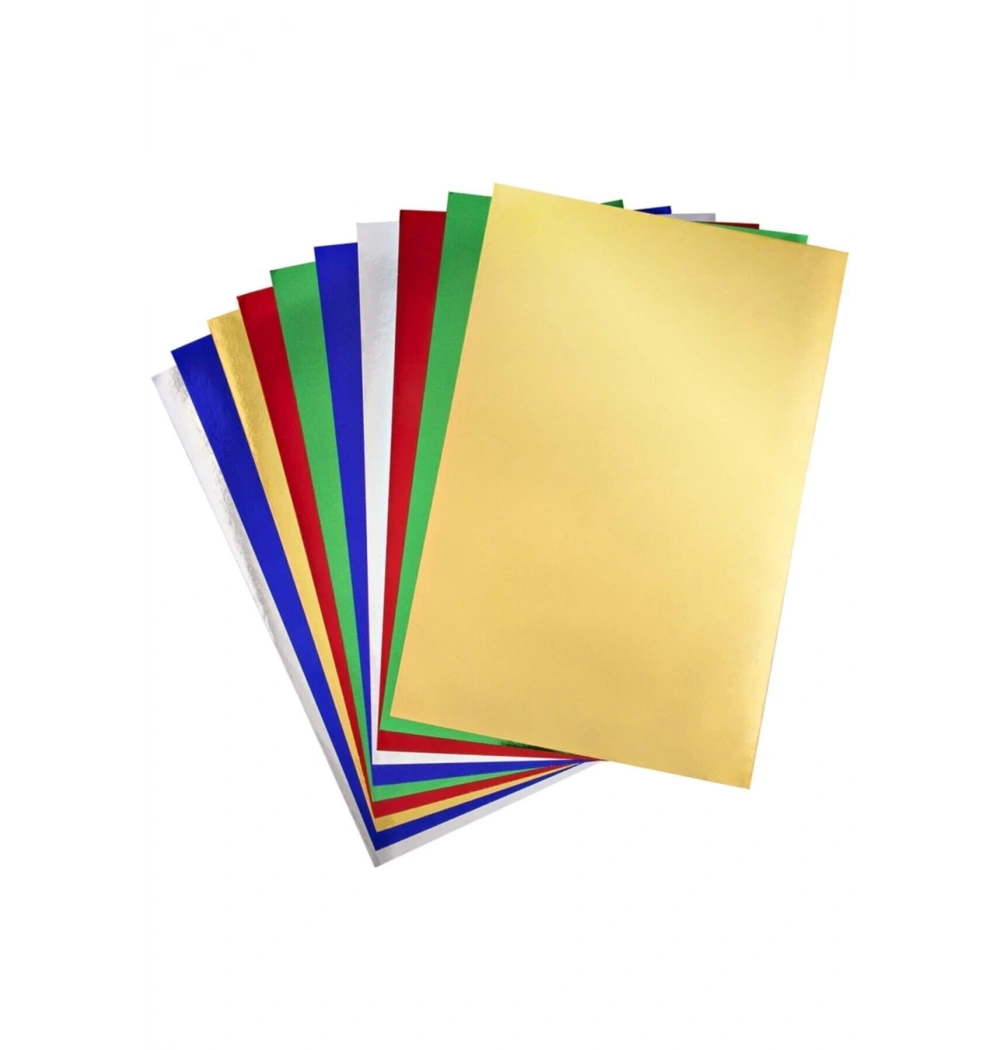 Nova Color Renkli Aynalı Karton 20X30 10 Renk Nc-360