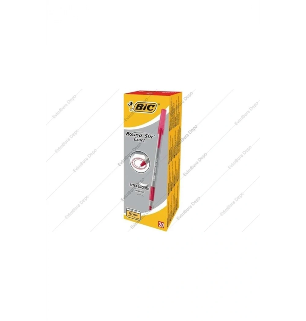 Bic Round Stıck İğne 07 20 Li Krm Kalem 920390