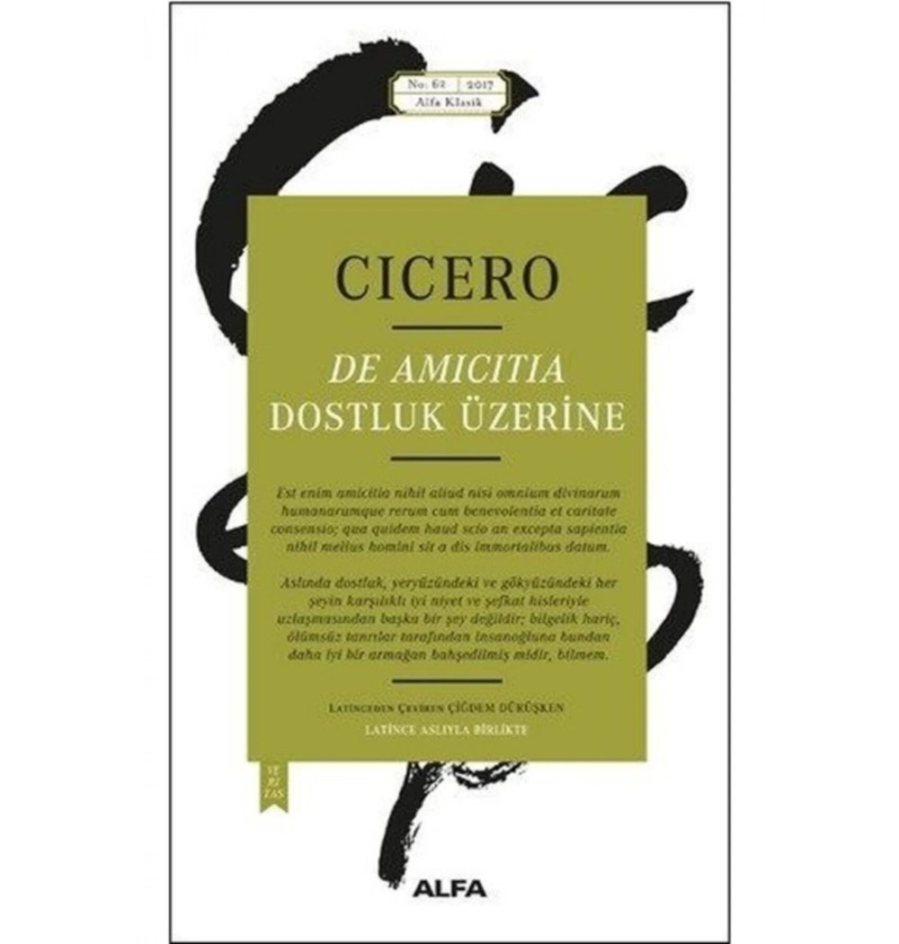 Dostluk Üzeri̇Ne Cicero Alfa