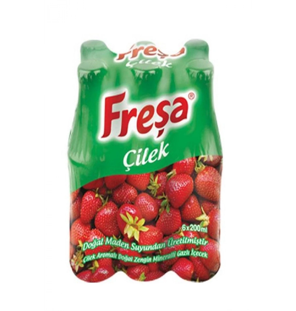 Freşa Maden Suyu-Soda Çilek Aro. 200 Ml