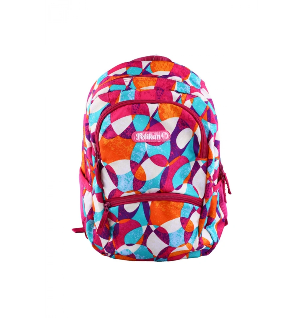 Pelikan Zipper Geometri Stil Sirt Çantasi pl00500357
