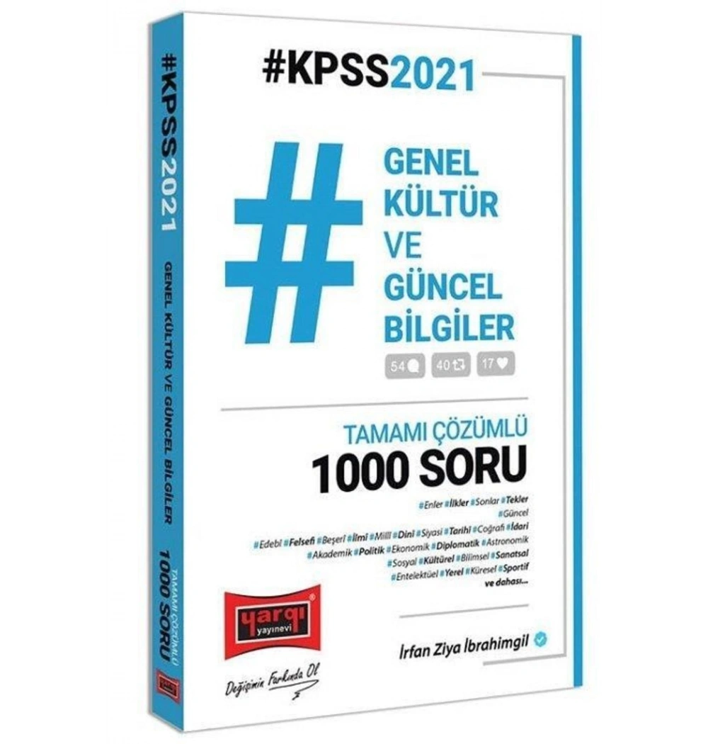 Yargı Kpss 2021 Gk Güncel Bilgiler Çözümlü 1000 Soru