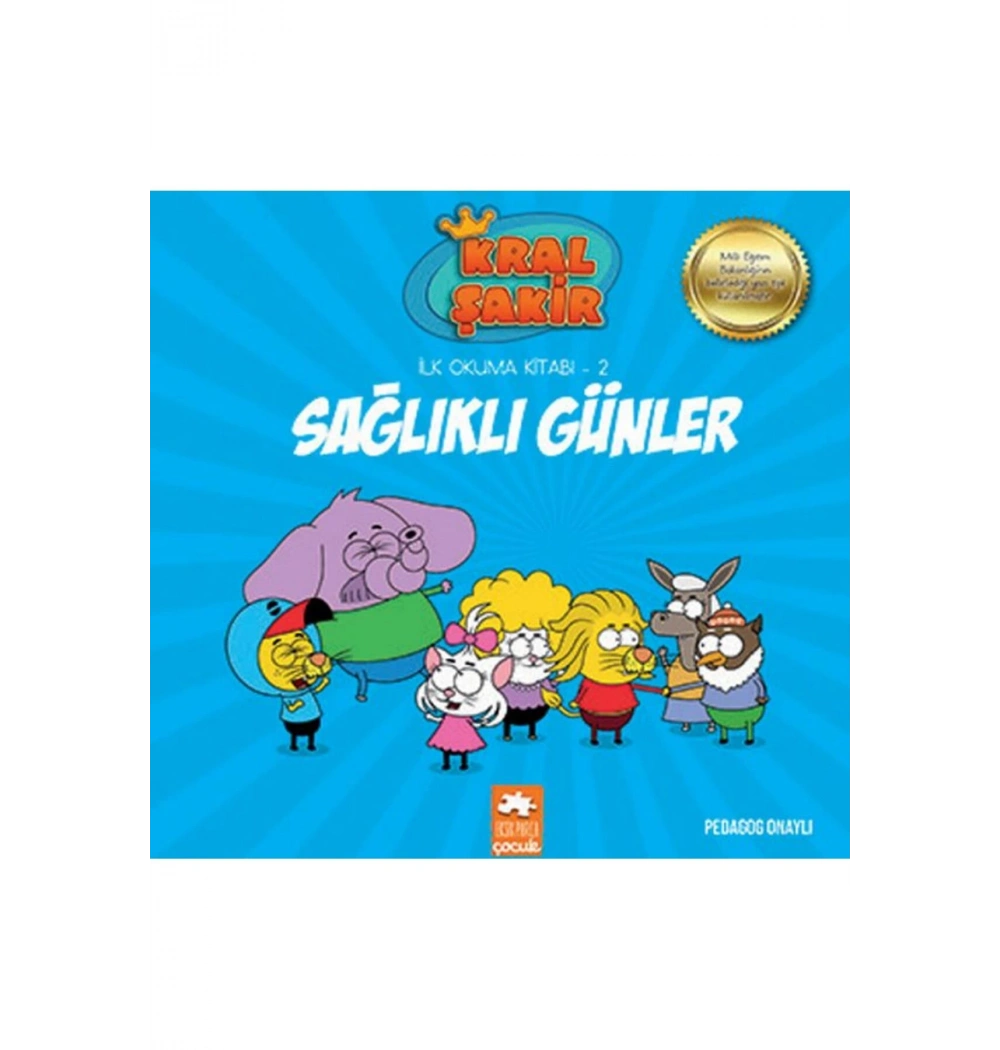 Kral Şakir İlk Okuma Kitabı 2 Sağlıklı Günler Eksik Parça