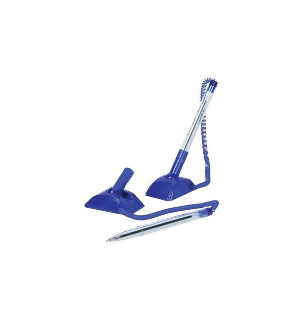 Ticon Bk2401 Spiralli Banko Ve Masa Kalemi Mavi Kod:78932