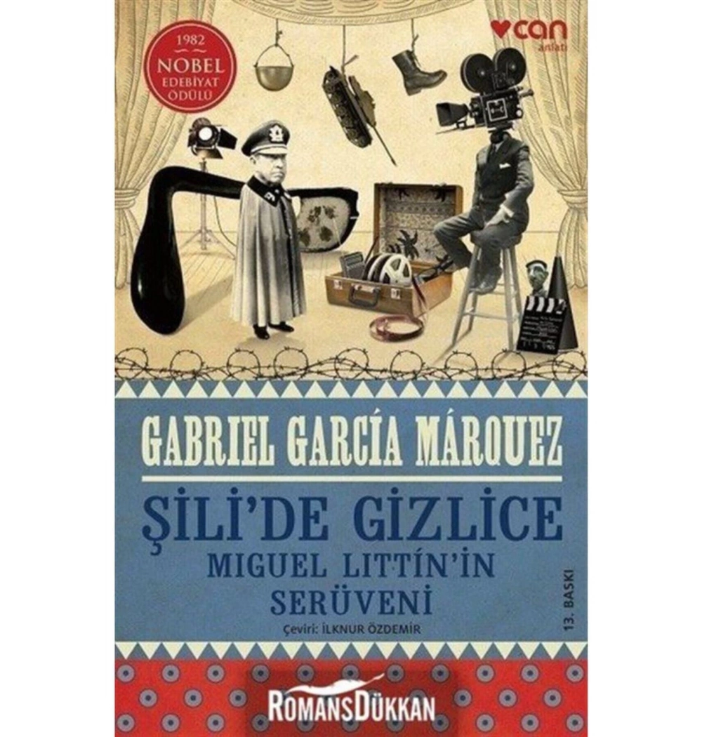 Şilide Gizlice  Gabrıel Garcia Marouez   Can