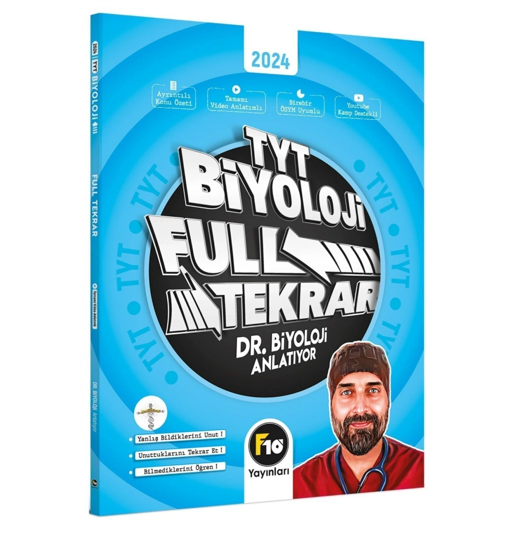F10 2024 Tyt Biyoloji Full Tekrar Dr.Biyoloji Anlatıyor