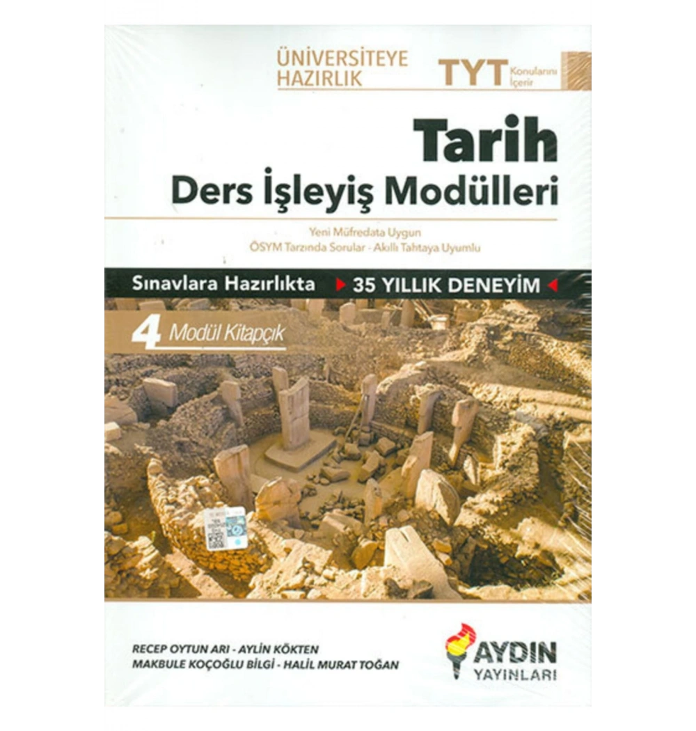 Aydın Tyt Tarih Ders İşleyiş Modülleri Set