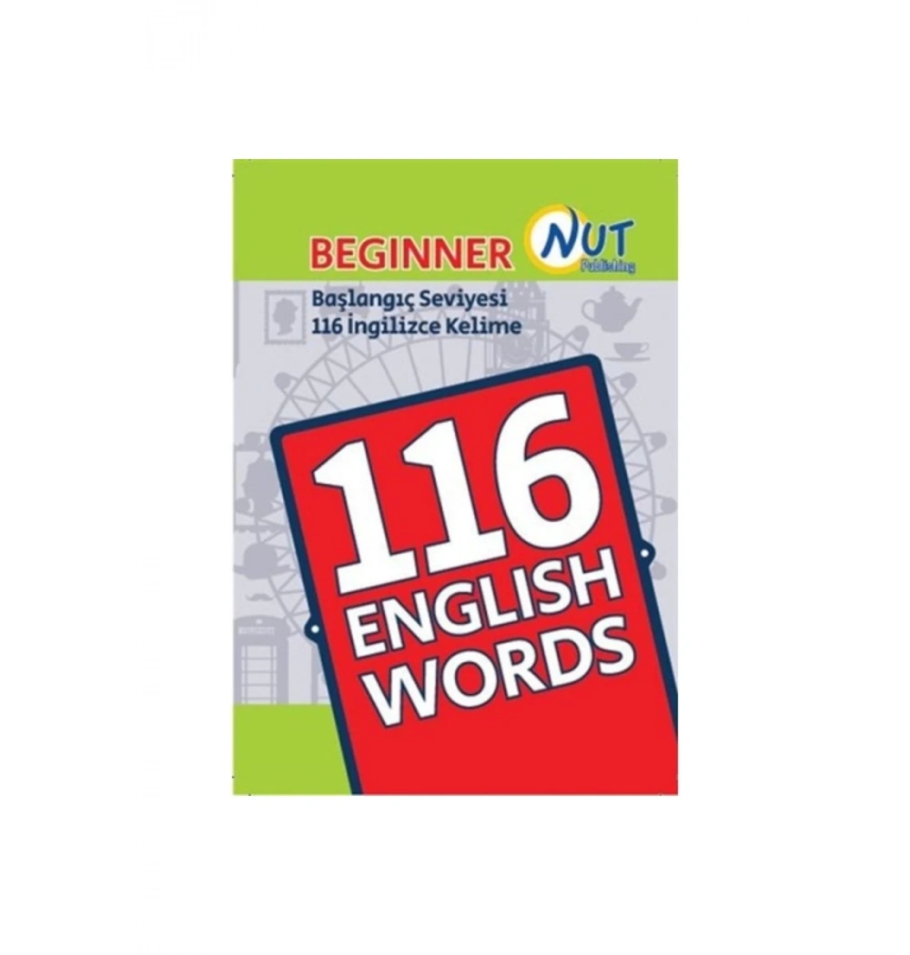 İngilizce Dil Kartları 116 Kelime    Nutpublıshıng