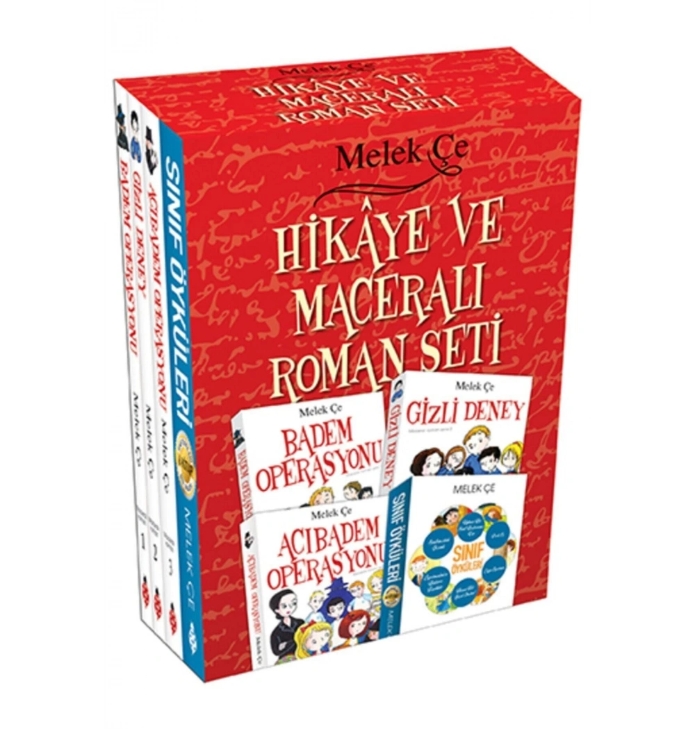 Hikaye Ve Maceralı Roman Seti 4 Kitap     Uğurböceği