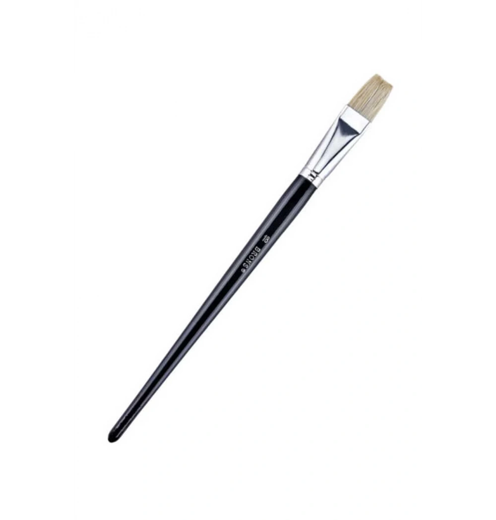 Brons Yağlı Boya Ve Akrilik Boya Fırçası No:18 Br-519