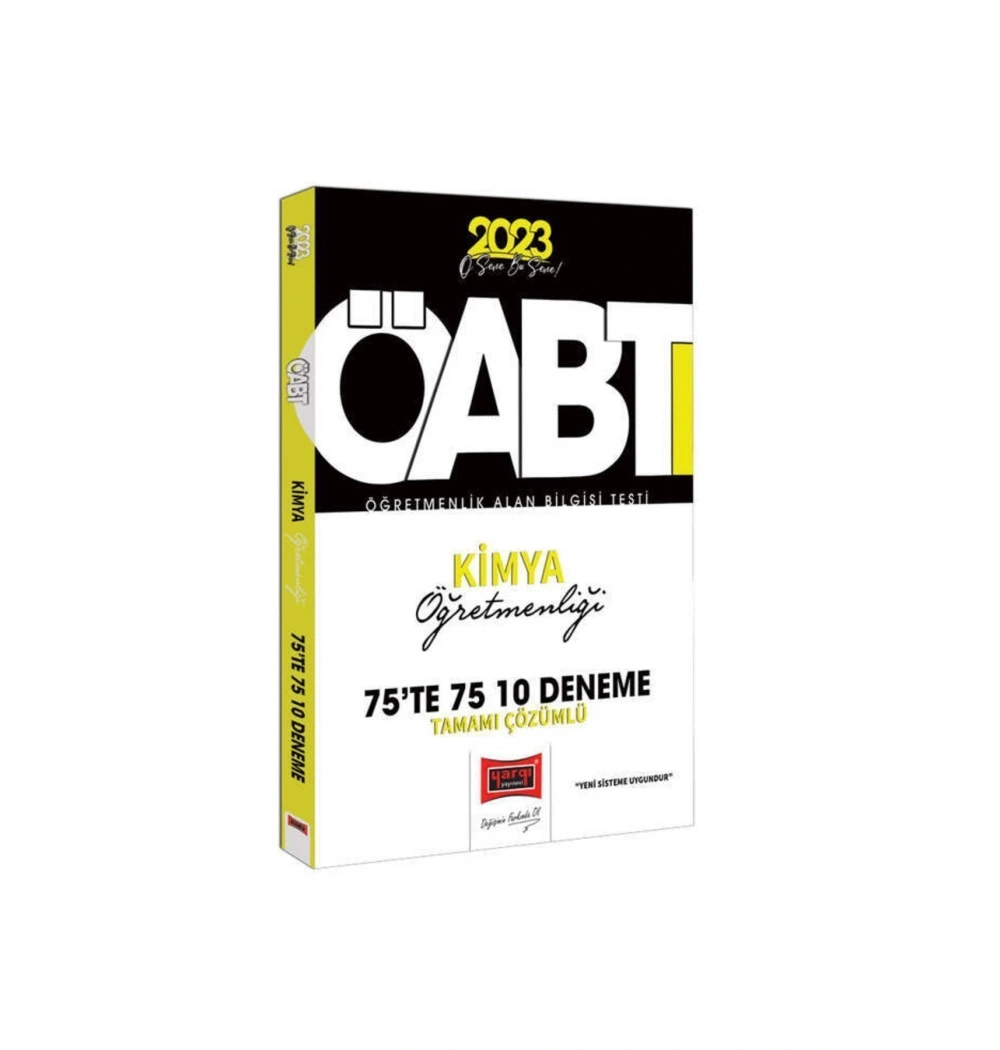 Yargı 2023 Öabt Kimya Öğretmenliği 10 Çözümlü Deneme
