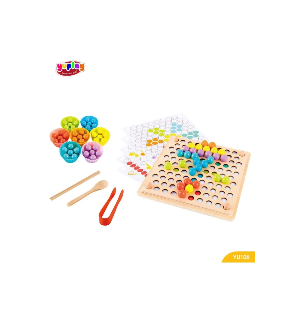 Yuplay Boncuk Oyunu 3+ Yaş 50-100 Parça Yu106