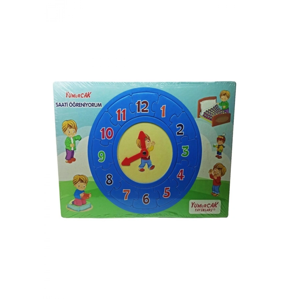 Yapboz Saati Öğreniyorum - Yumurcak
