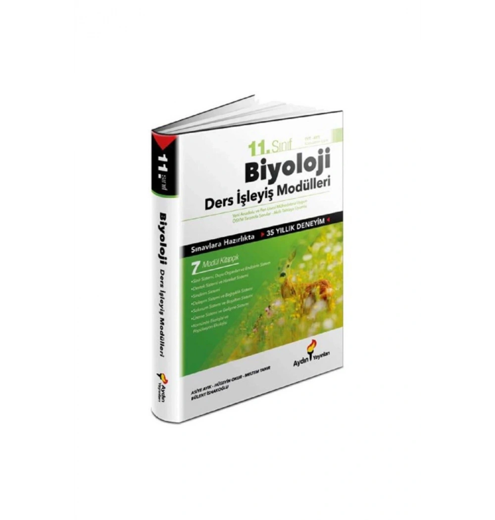 Aydın 11.Sınıf Biyoloji Ders İşleyiş Modülleri