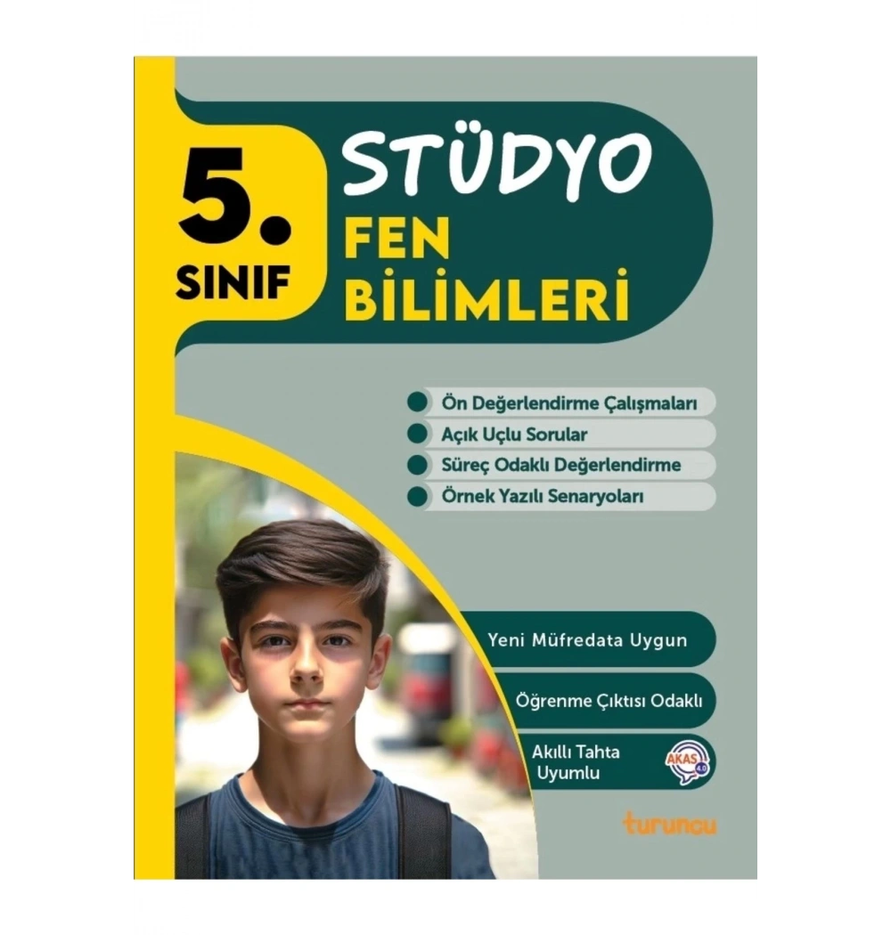 Turuncu 5.Sınıf Stüdyo Fen Bilimleri