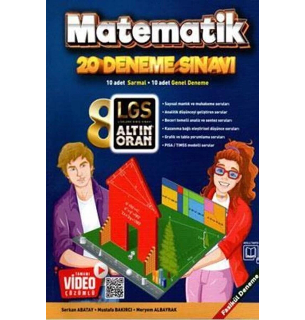 8. Sınıf Matematik 20 Deneme Altın Oran