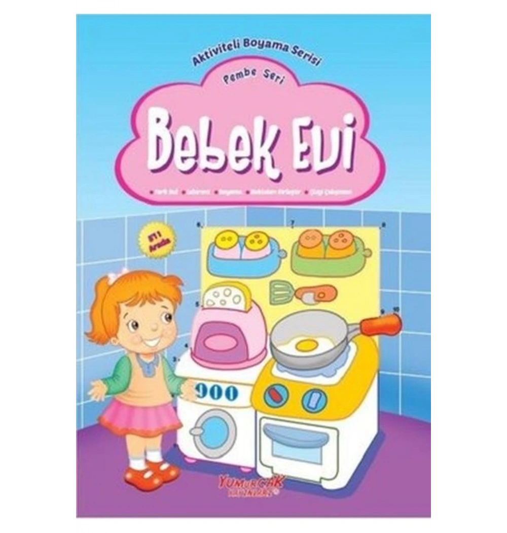 Aktiviteli Boyama Pembe Serisi  Yumurcak