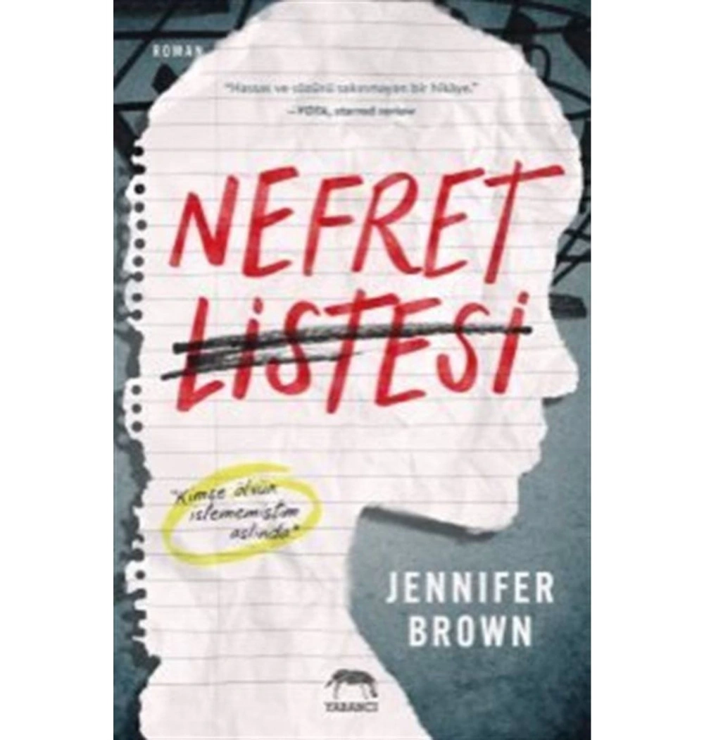 Nefret Listesi  Jennıfer Brown  Yabancı Yayın