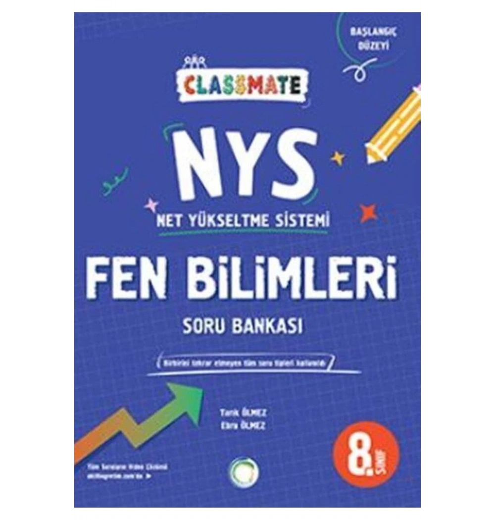 Okyanus 8.Sınıf Fen Bilimleri Soru Bankası Classmate Net Yükseltme Sistemi