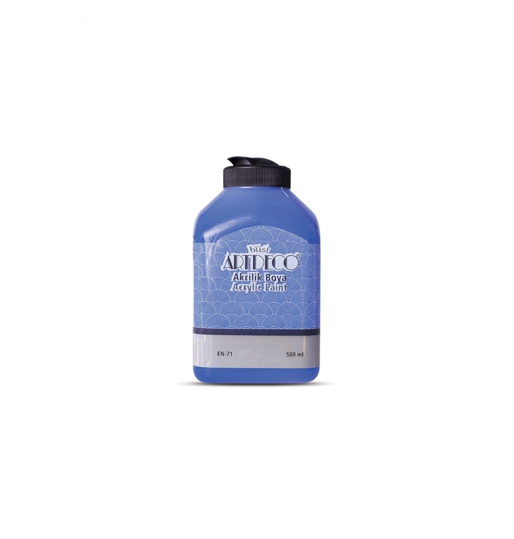 Lisans Artdeco Akrilik Boya 500 Ml Ultramarin  Lv-Y-070L-3013
