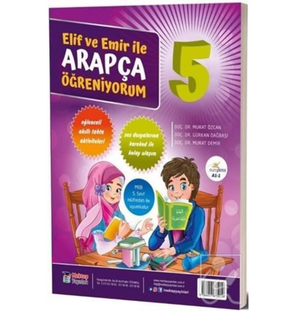 Mektep Elif Ve Emir İle Arapça Öğreniyorum 5