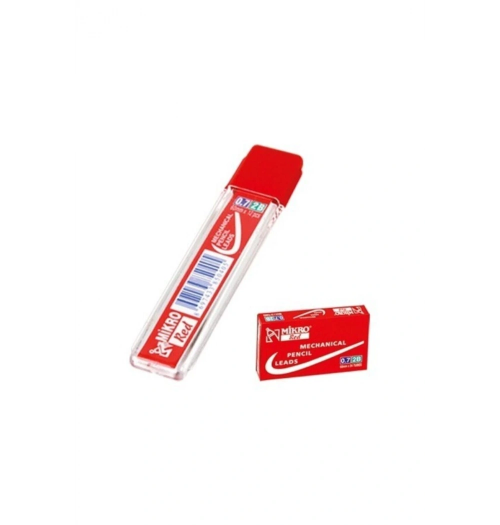 Mikro Uç Kırmızı 0.7 Mm 2B