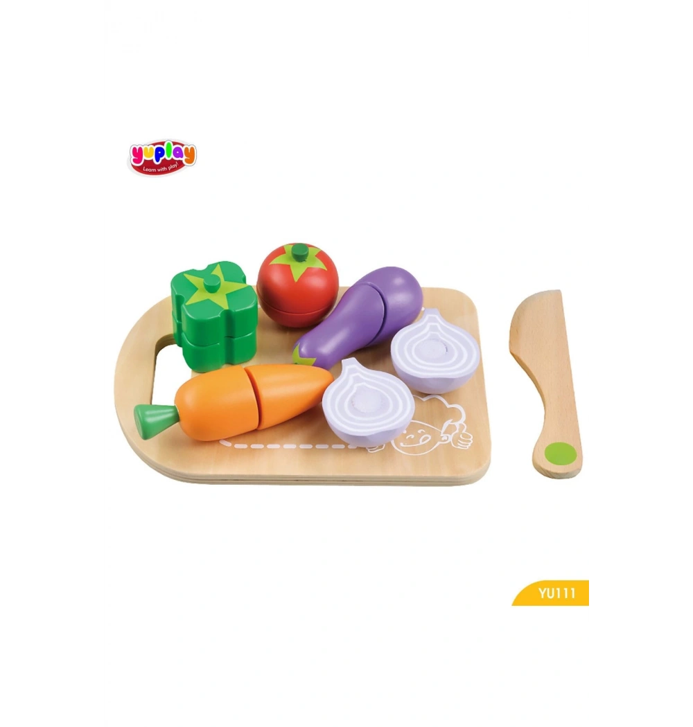 Yuplay Sebze Kesme 2+ Yaş 50-100  Parça Yu111