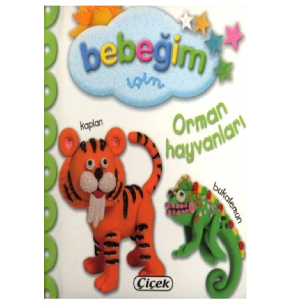 Bebeğim İçin Orman Hayvanları Cep Mini Boy  Çiçek Yayın