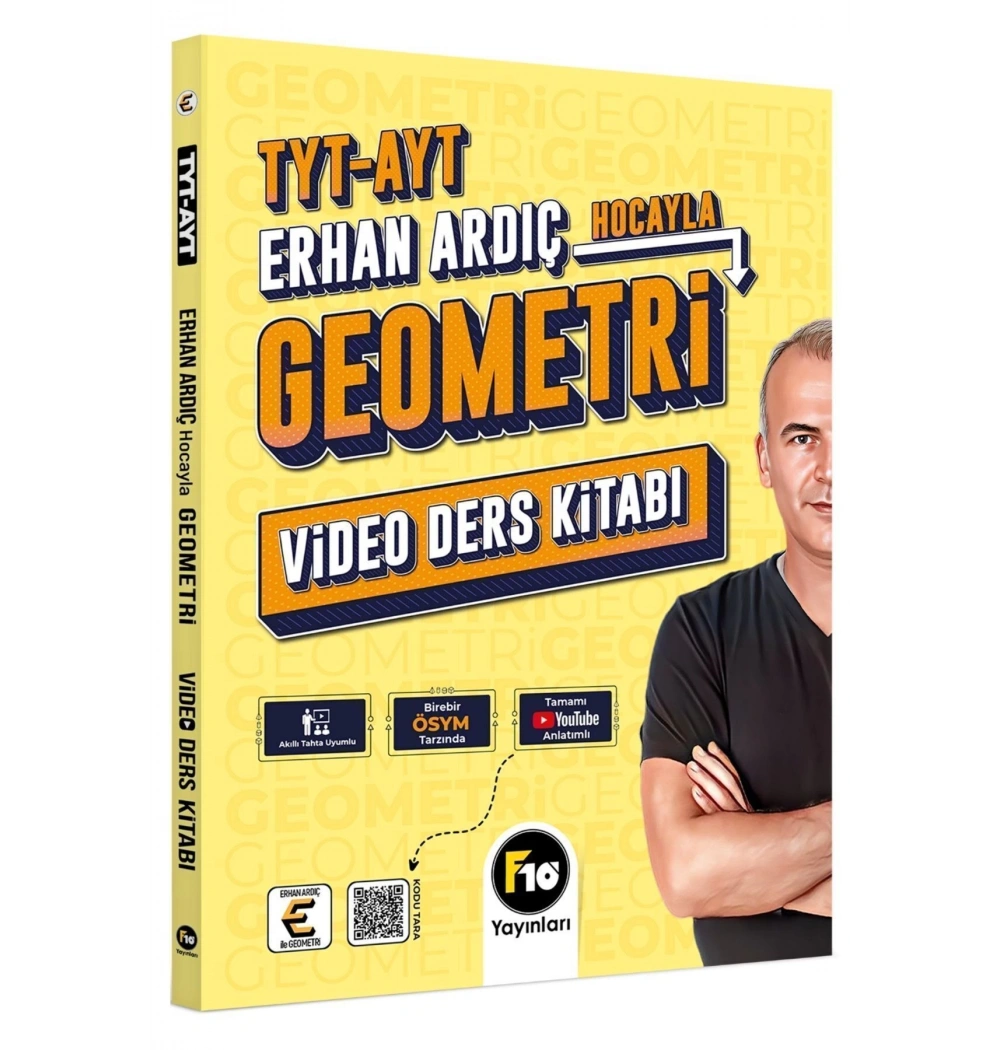 F10 Tyt Ayt Erhan Ardıç Hocayla Geometri Video Ders Kitabı