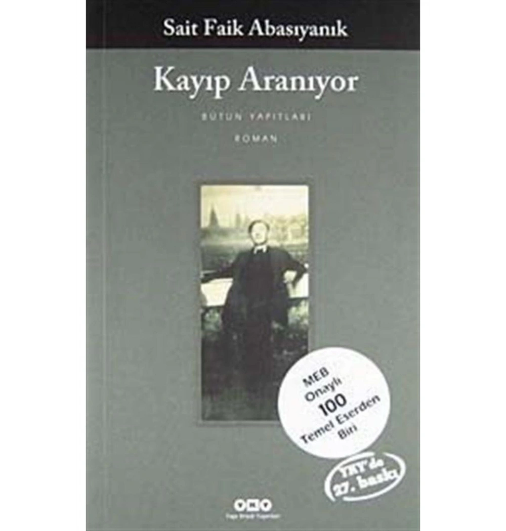 Kayıp Aranıyor  S.Faik Abasıyanık  Yapı Kredi