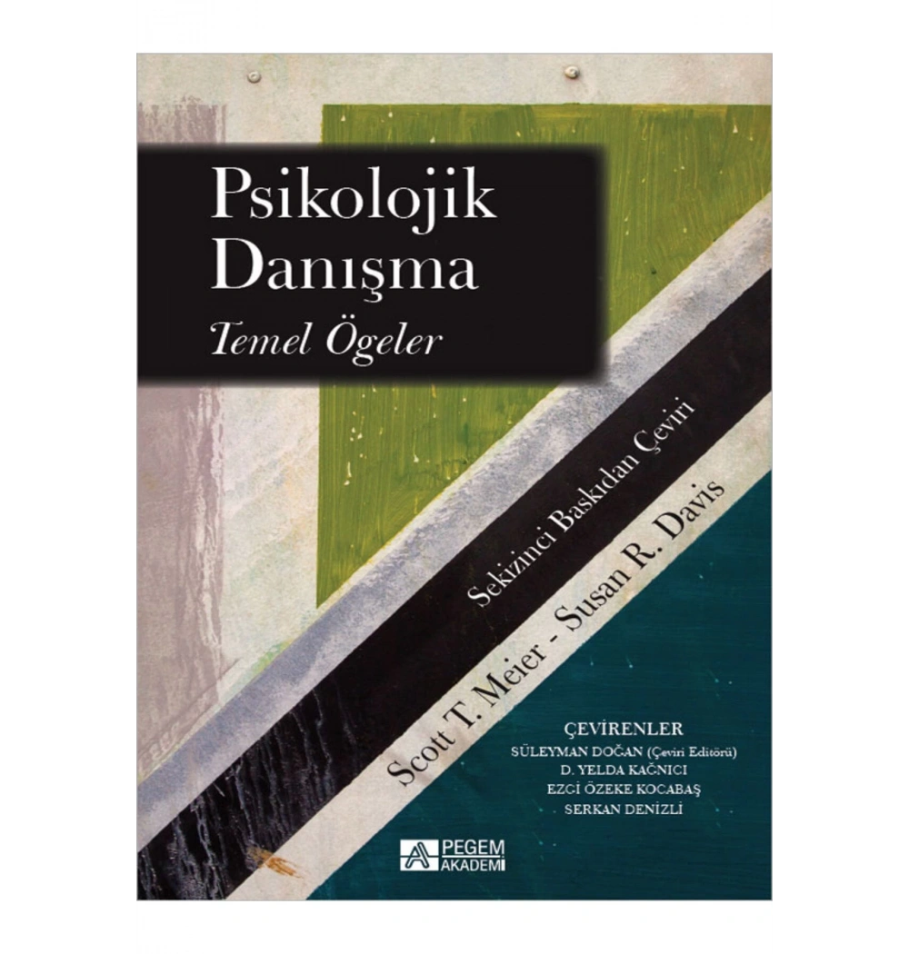 Pegem Psikolojik Danişma Temel Ögeler Scott Meier-Susan Davis