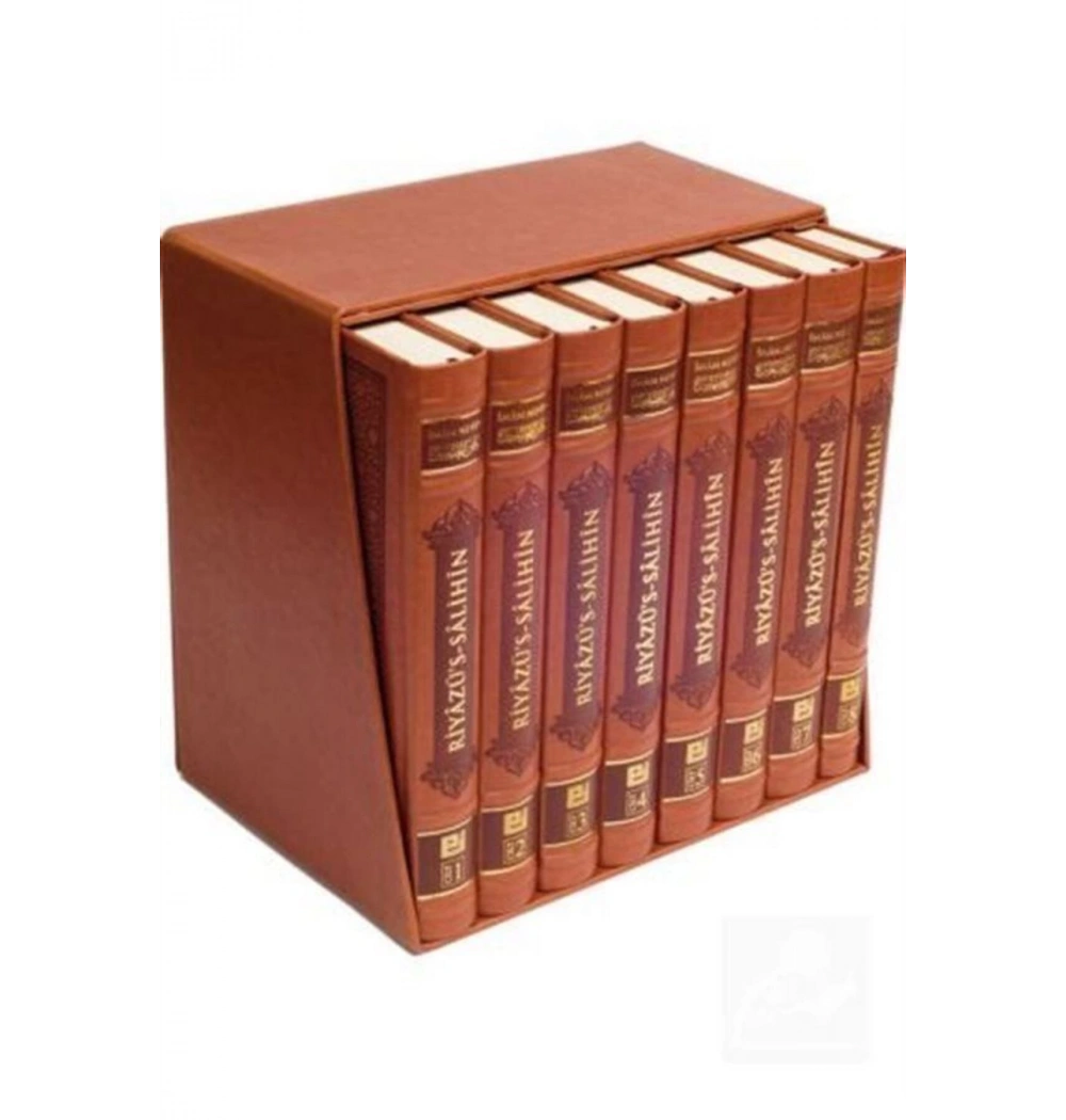 Riyazüssalihin 8 Cilt Lüx Baskı Kutulu  Erkam Yayın