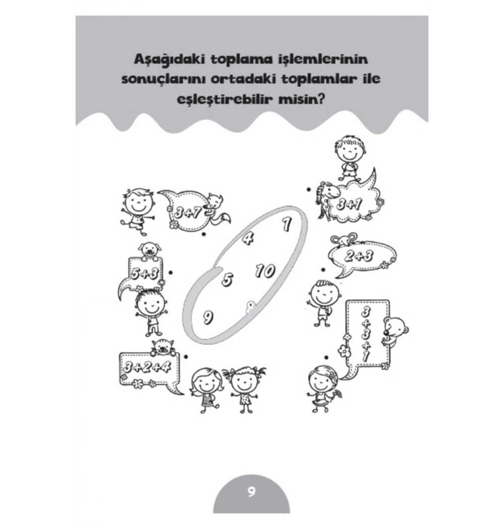 Zeka Geliştiren Pembe Aktivite Kitabım     Sancak