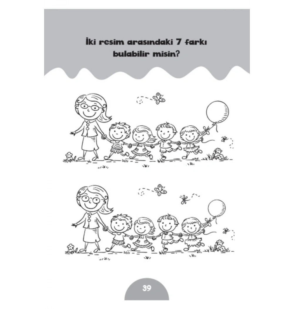 Zeka Geliştiren Pembe Aktivite Kitabım Sancak