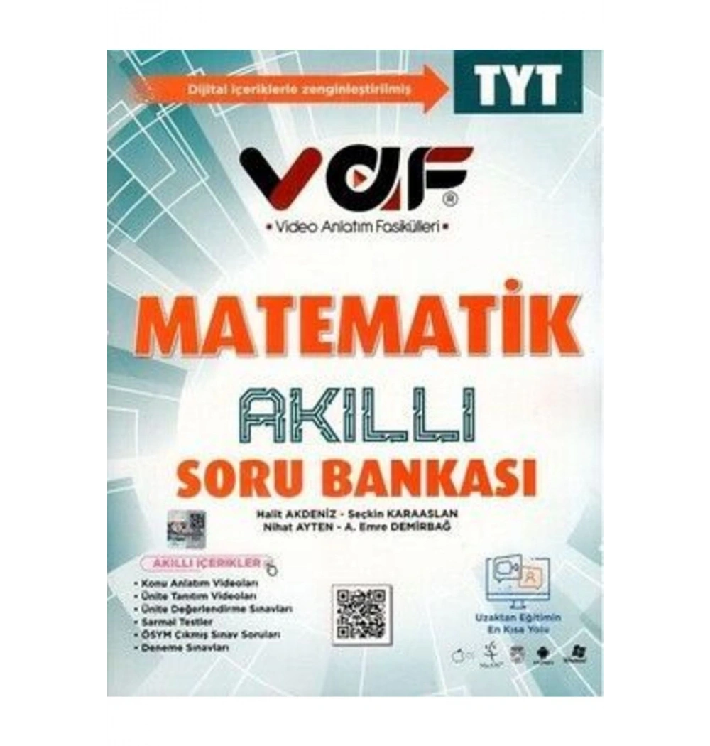 Tyt Vaf Matematik Akıllı Soru Bankası  Vaf Yayınları