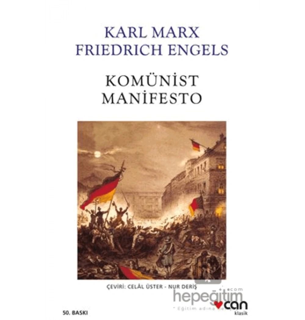 Komünist Manifesto Karl Marks  Can Yayın