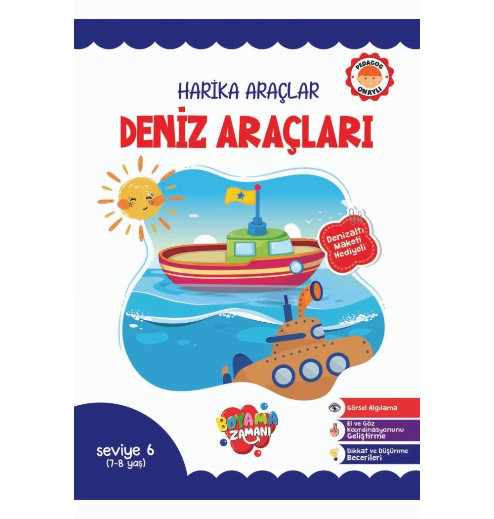 Deniz Araçları Boyama  Koloni